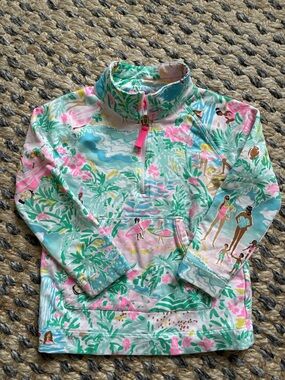 Lilly Pulitzer Quarter-Zip Pullover - XS 2-3